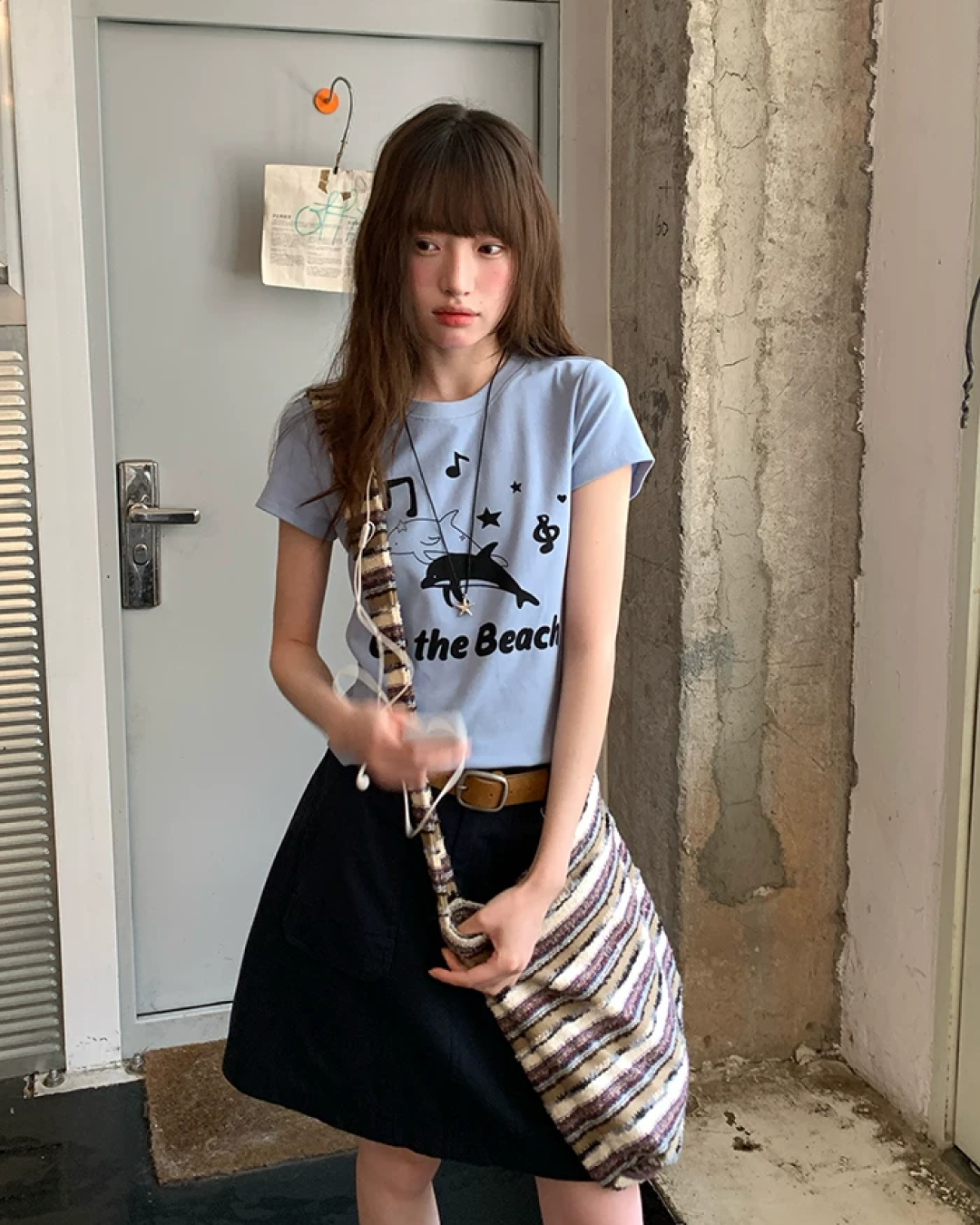 Dolphin Printed T-shirt BU0201