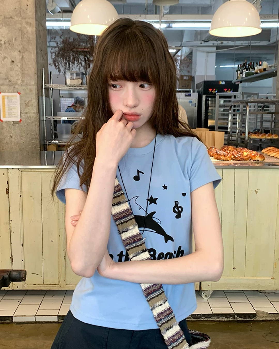 Dolphin Printed T-shirt BU0201
