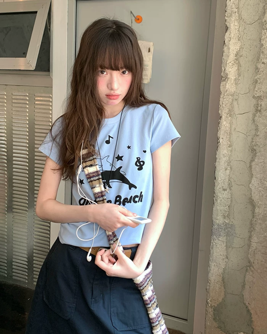 Dolphin Printed T-shirt BU0201