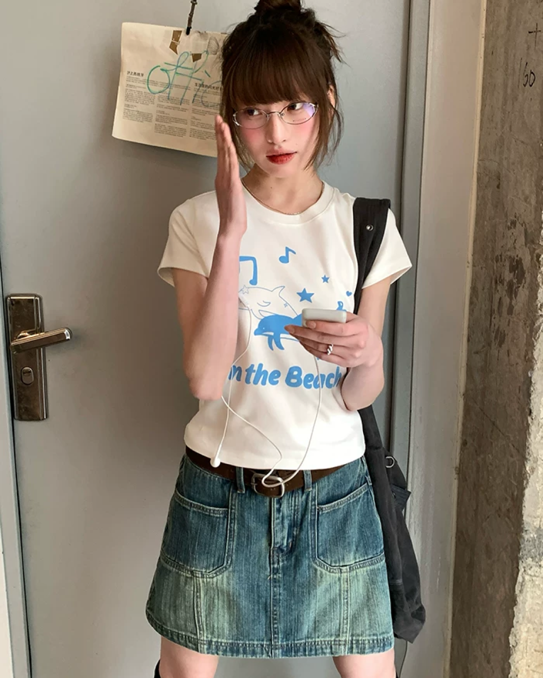 Dolphin Printed T-shirt BU0201