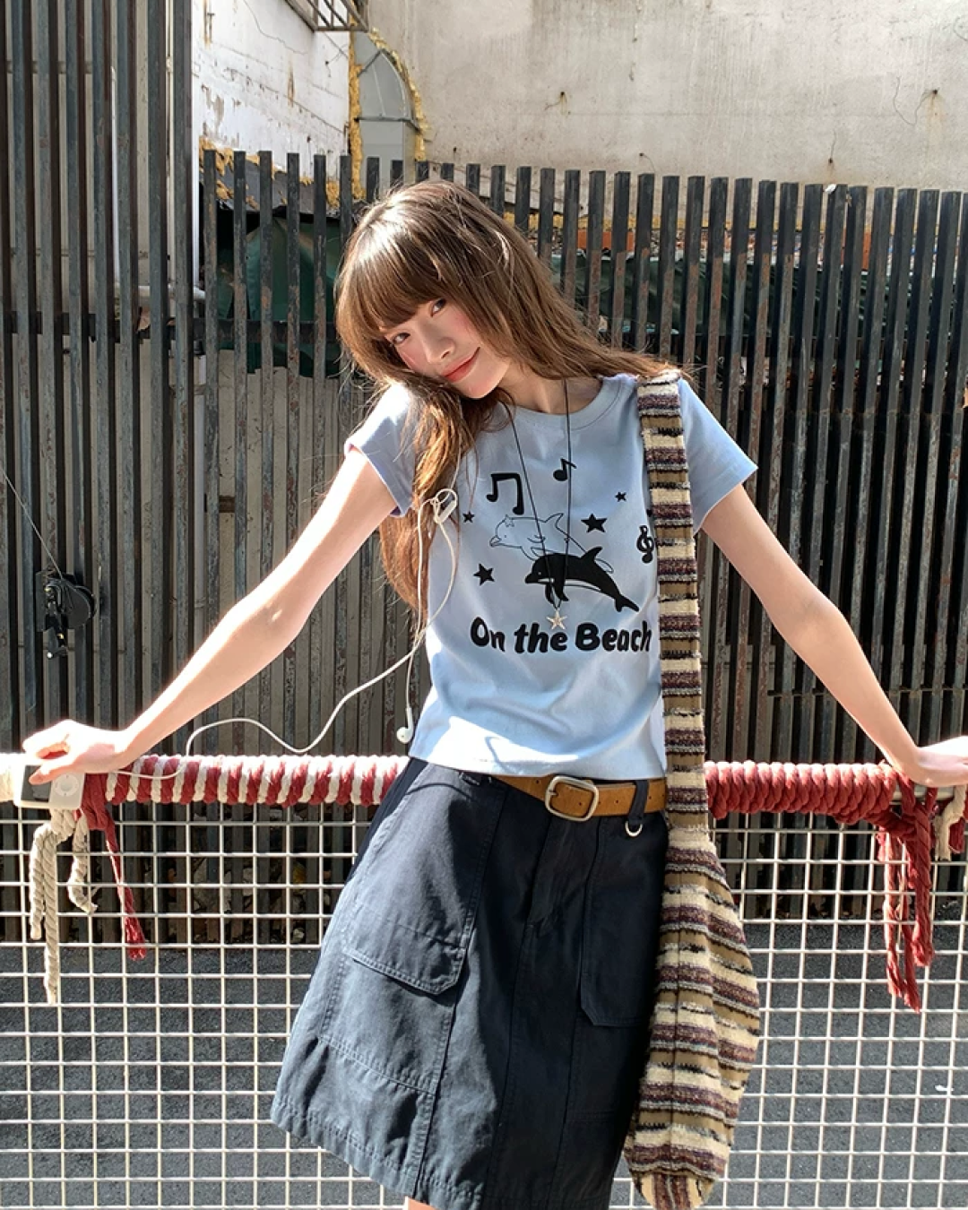 Dolphin Printed T-shirt BU0201