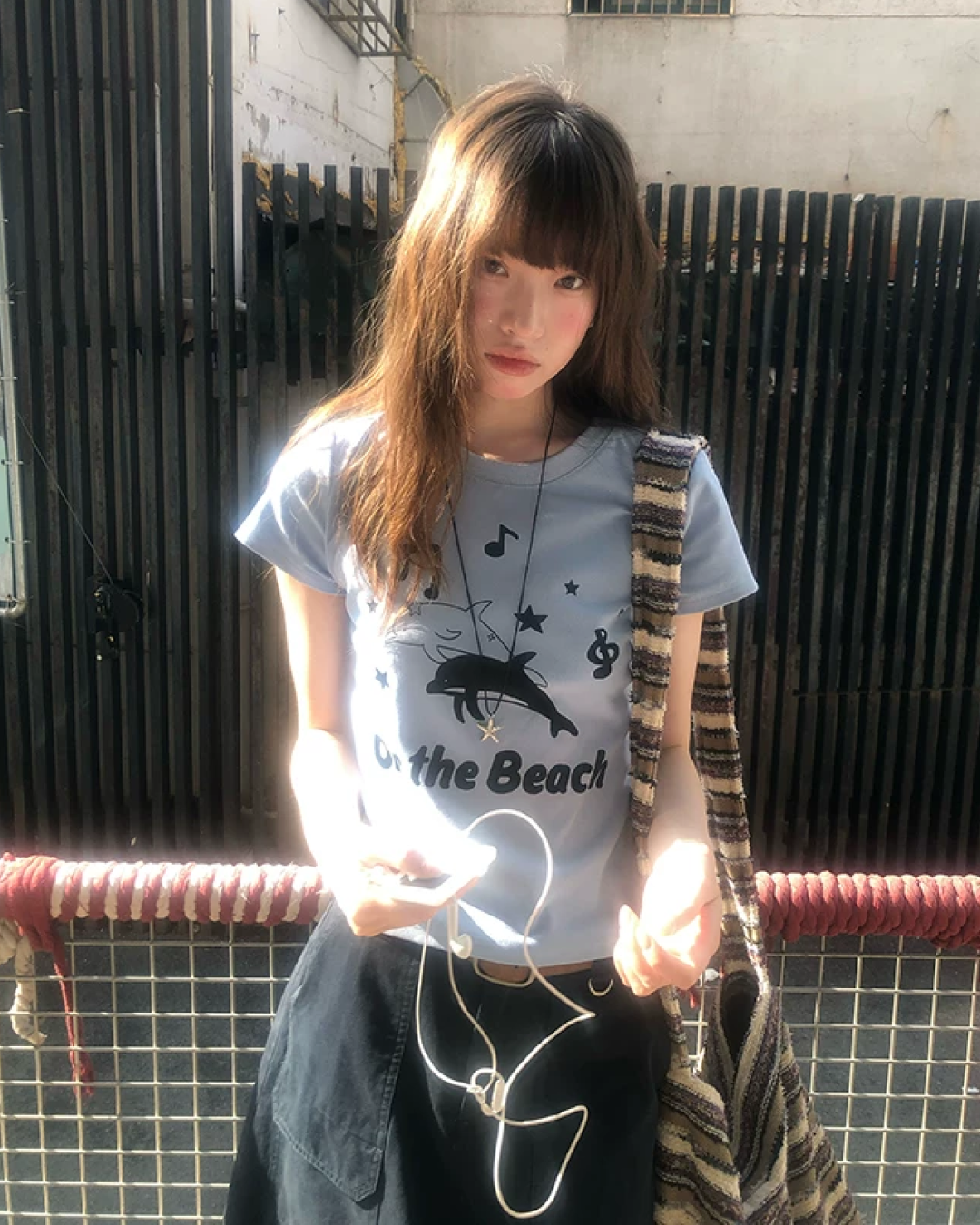 Dolphin Printed T-shirt BU0201