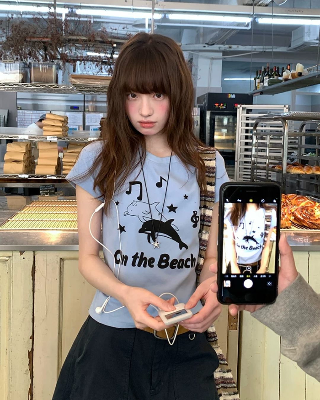 Dolphin Printed T-shirt BU0201