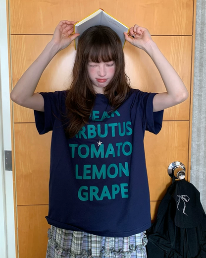 Big Lettering T-shirt BU0202