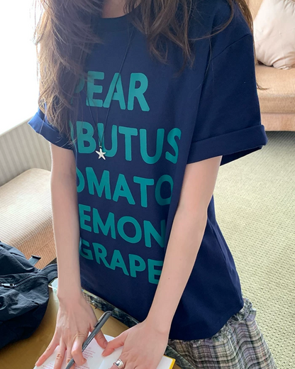 Big Lettering T-shirt BU0202