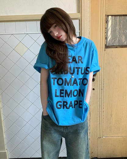 Big Lettering T-shirt BU0202