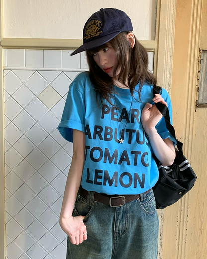 Big Lettering T-shirt BU0202