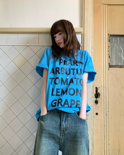 Big Lettering T-shirt BU0202