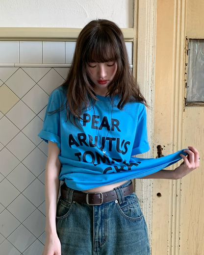 Big Lettering T-shirt BU0202