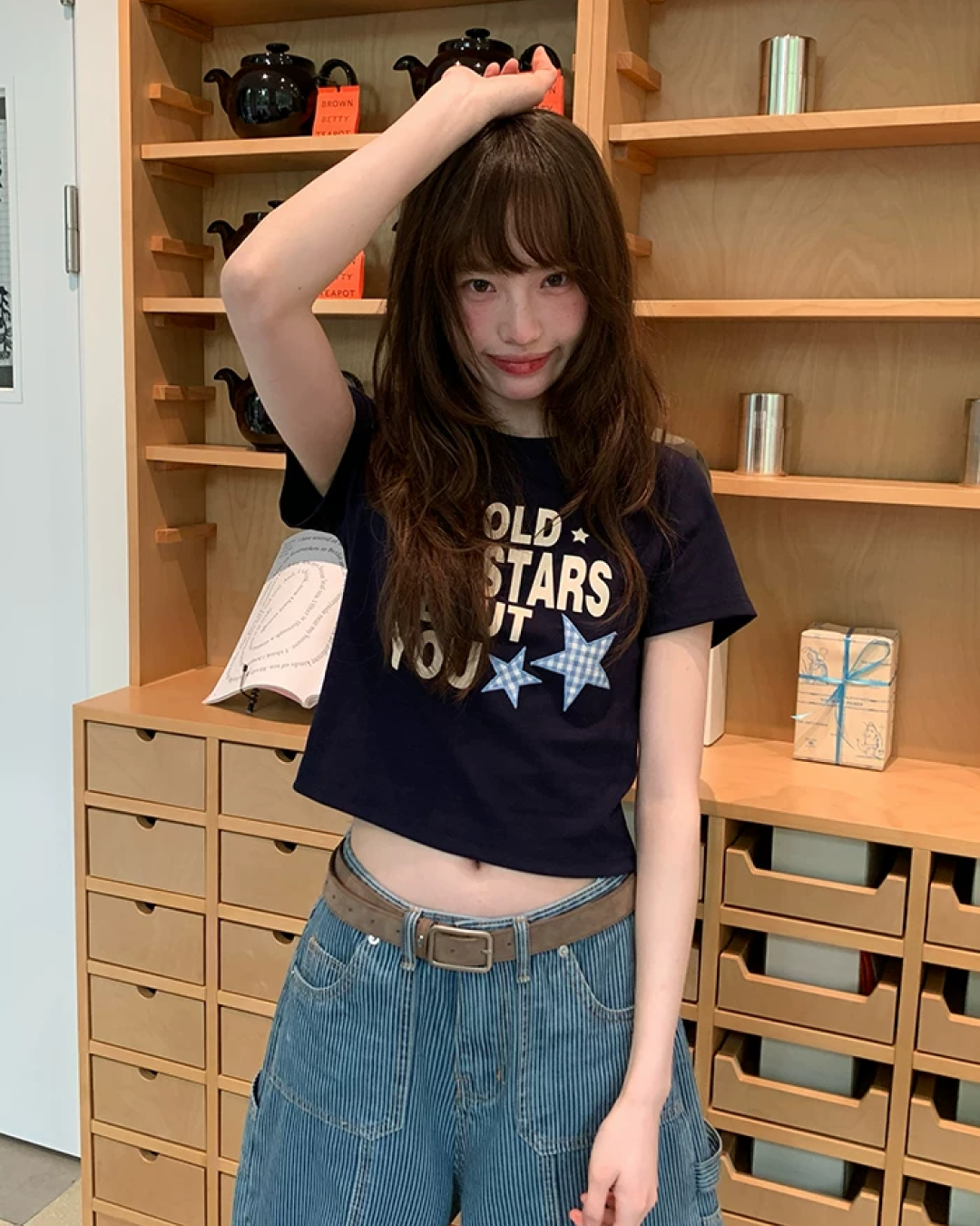 Short Lettering Star T-shirt BU0203