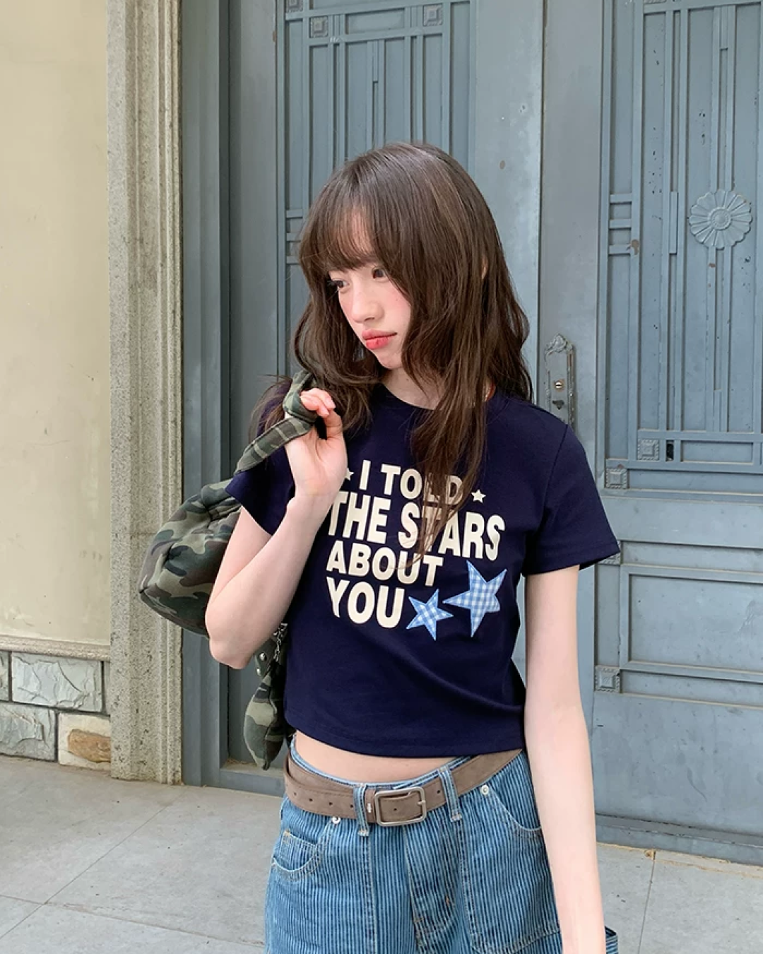 Short Lettering Star T-shirt BU0203
