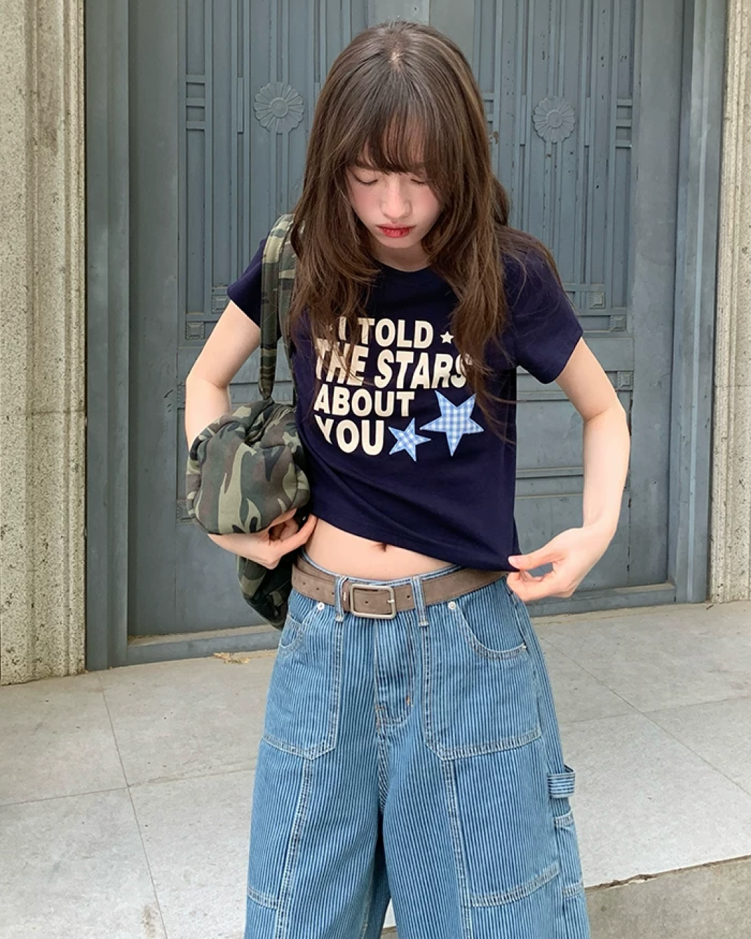 Short Lettering Star T-shirt BU0203