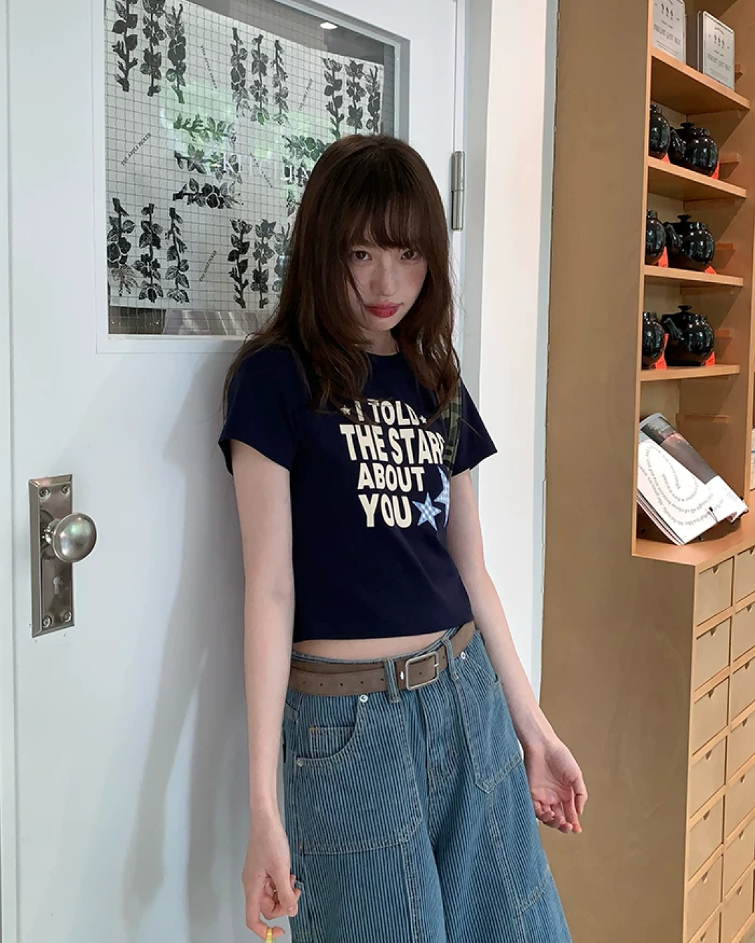 Short Lettering Star T-shirt BU0203