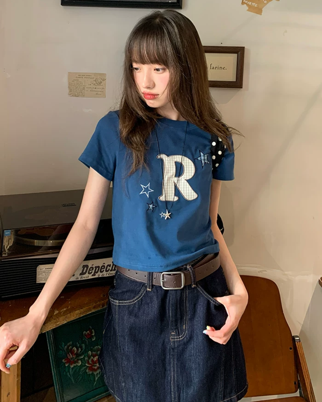Short Patch T-shirt BU0204