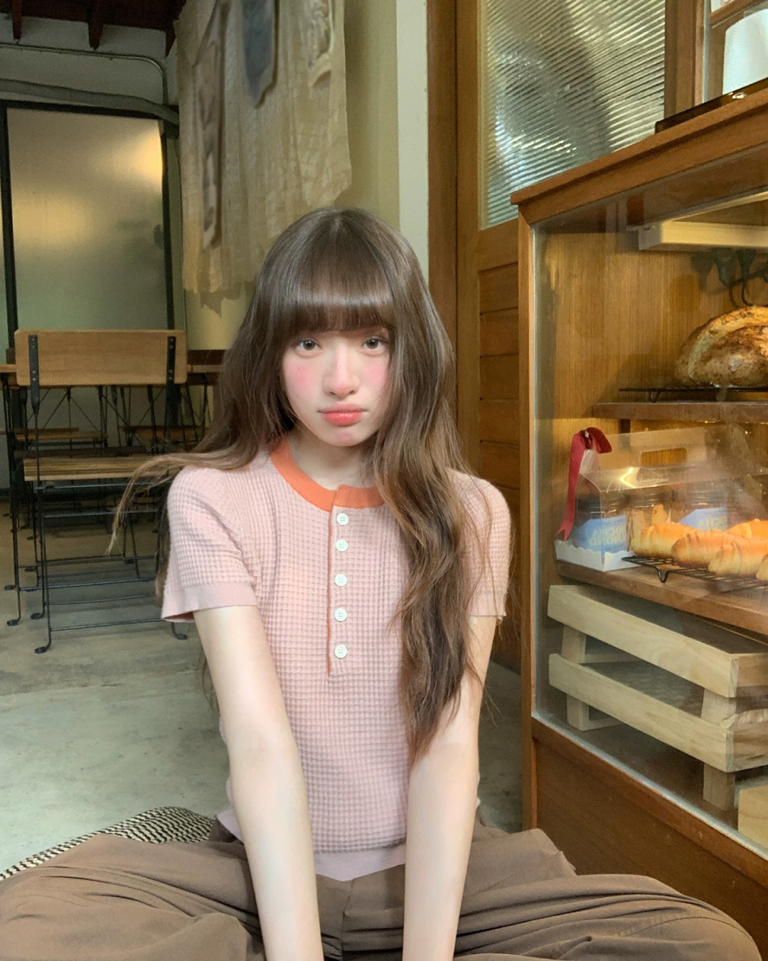Chest Button Summer Knit BU0209