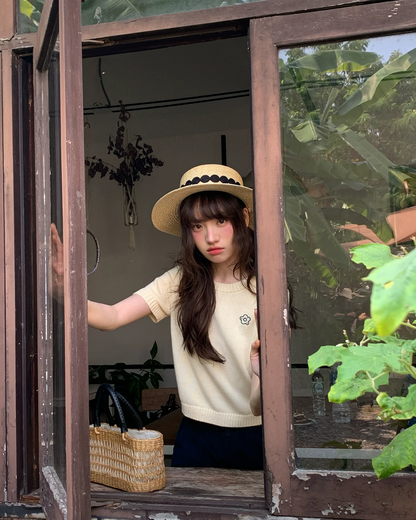 Chest Flower Summer Knit BU0210