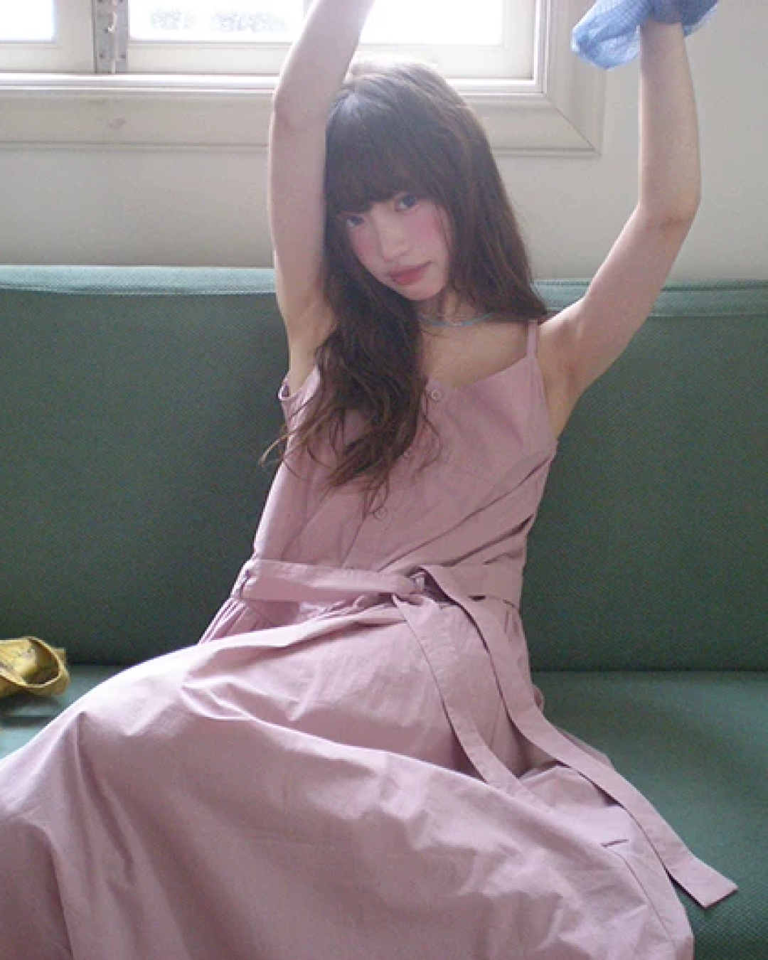 Camisole Button Long Dress BU0214