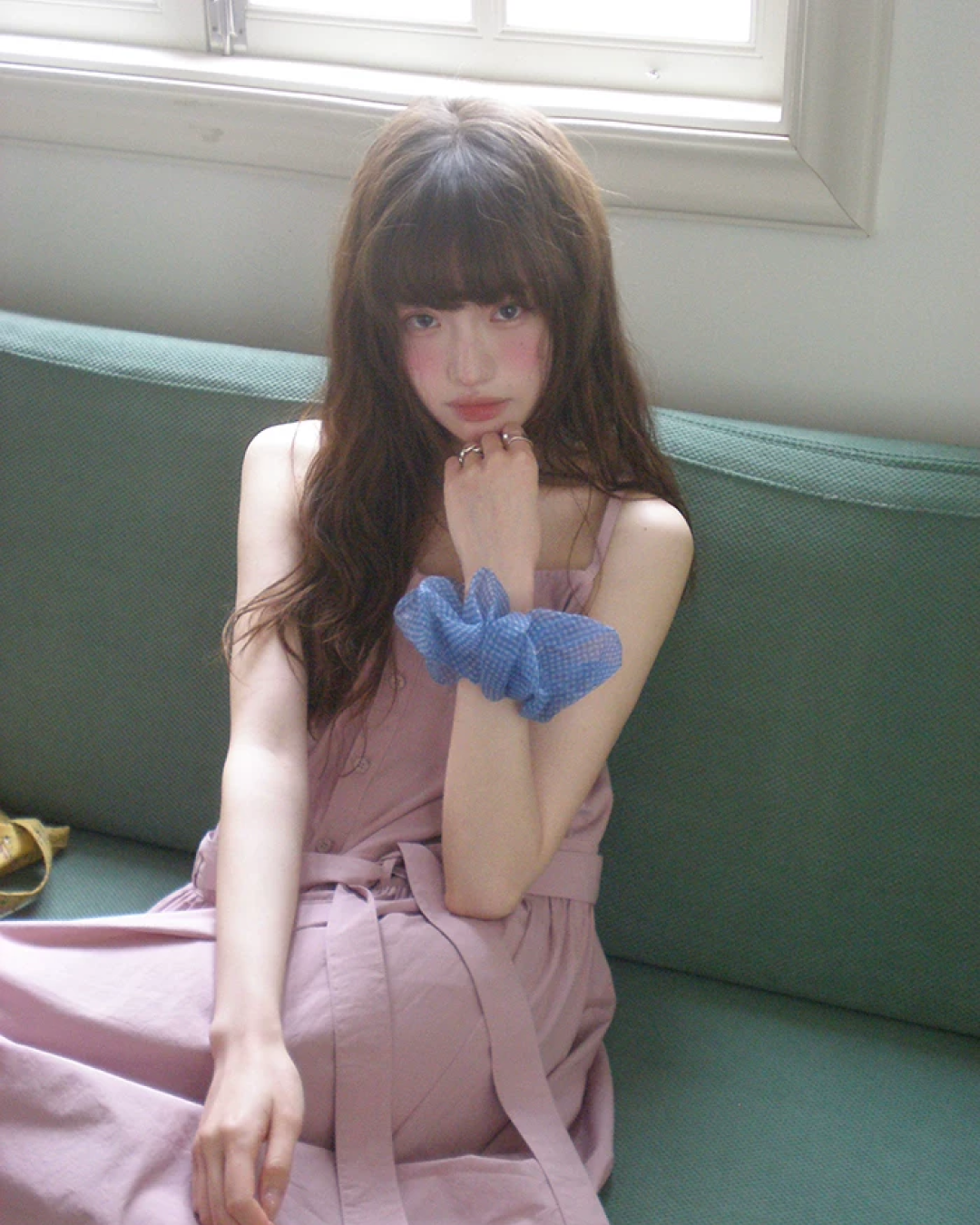 Camisole Button Long Dress BU0214