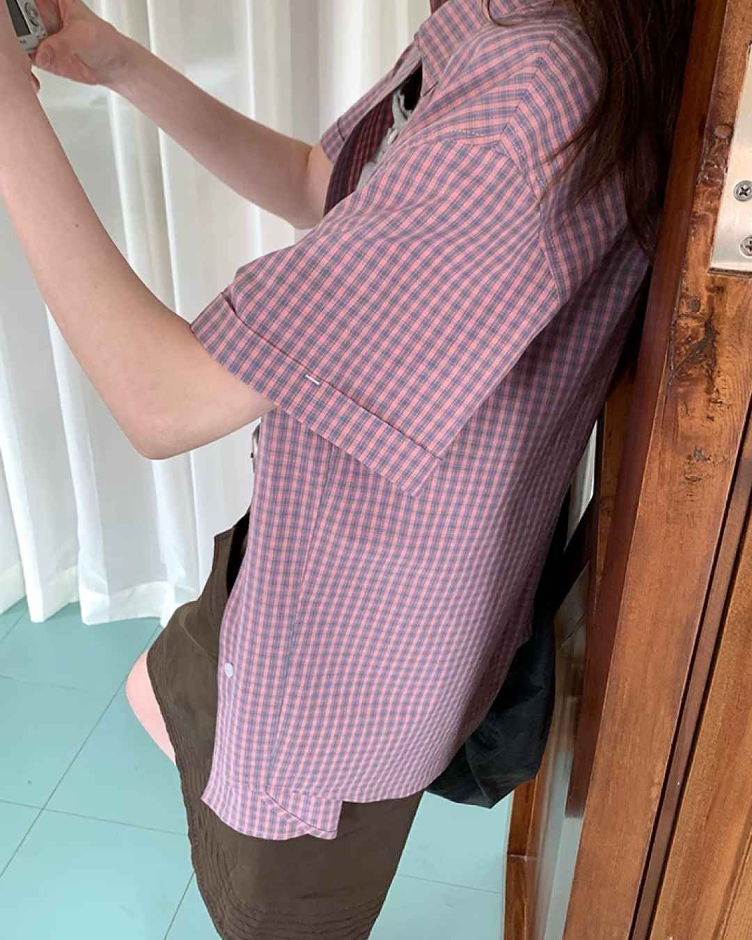 Plaid Pattern Shirt BU0221