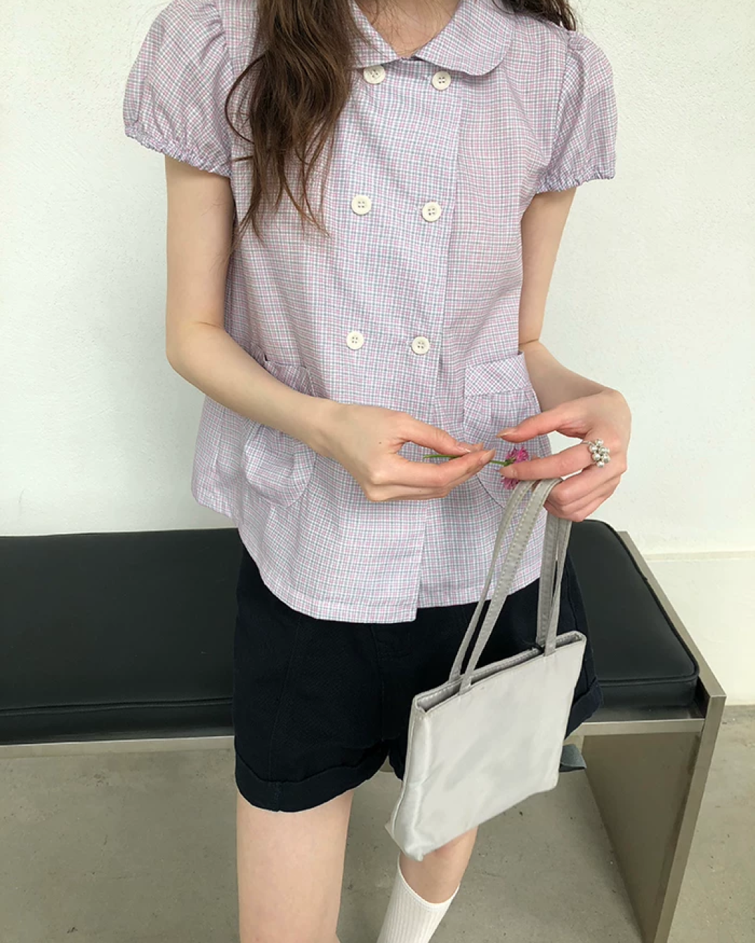 Double Button Pocket Shirt BU0223