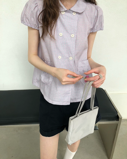 Double Button Pocket Shirt BU0223