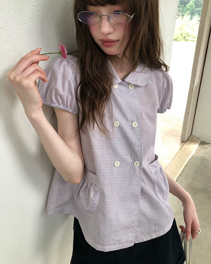 Double Button Pocket Shirt BU0223