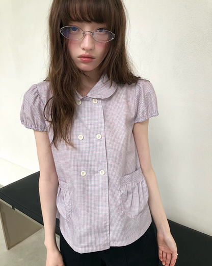 Double Button Pocket Shirt BU0223