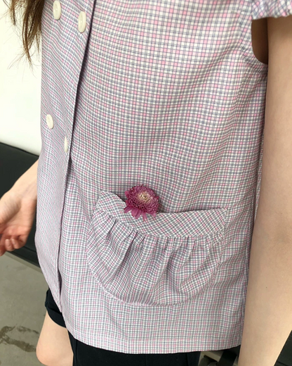 Double Button Pocket Shirt BU0223
