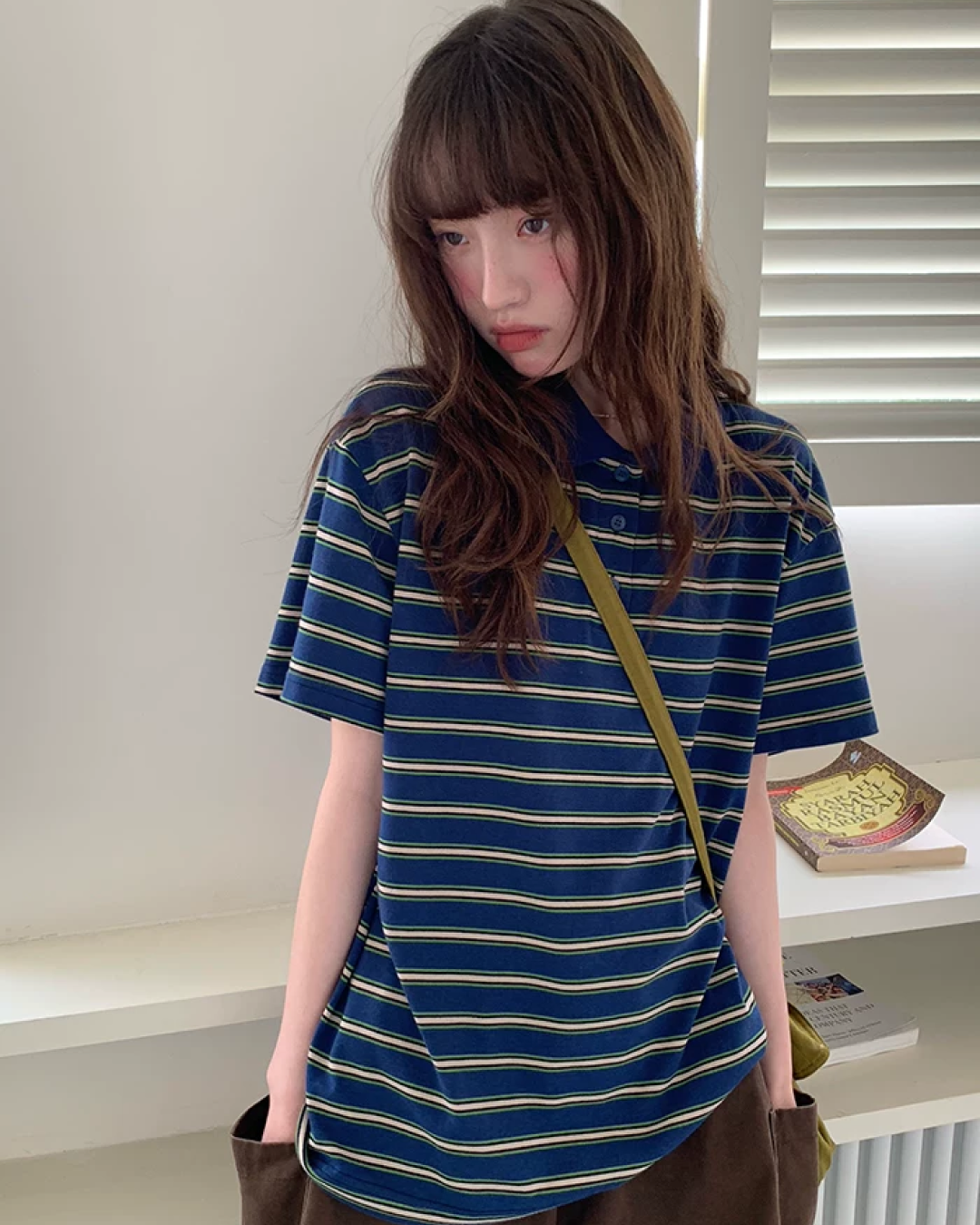 Thick Stripes Polo Shirt BU0224