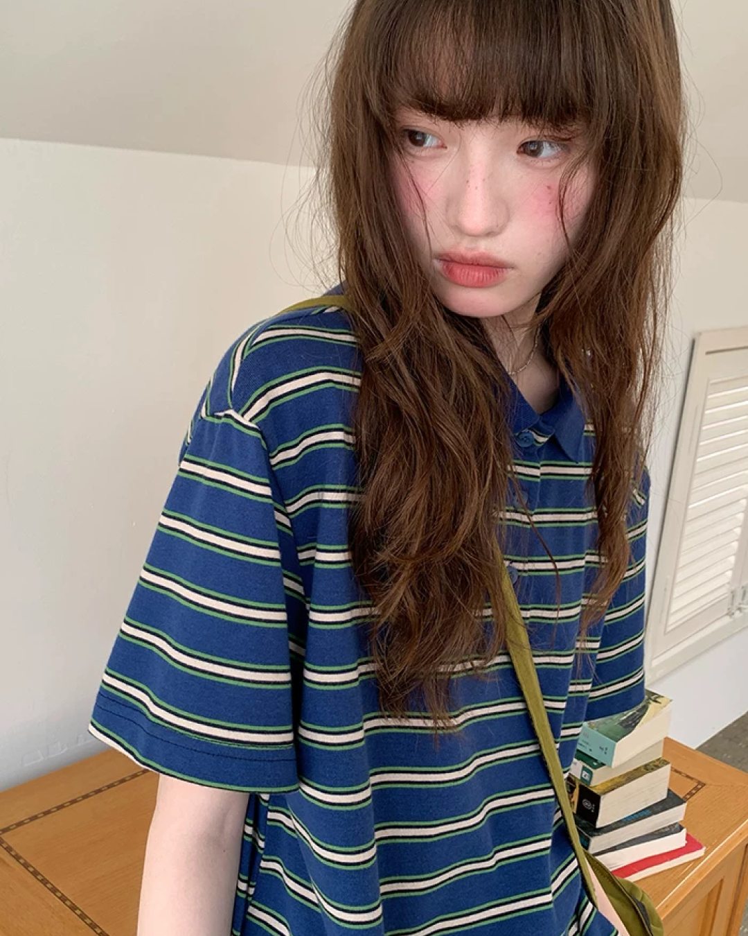 Thick Stripes Polo Shirt BU0224