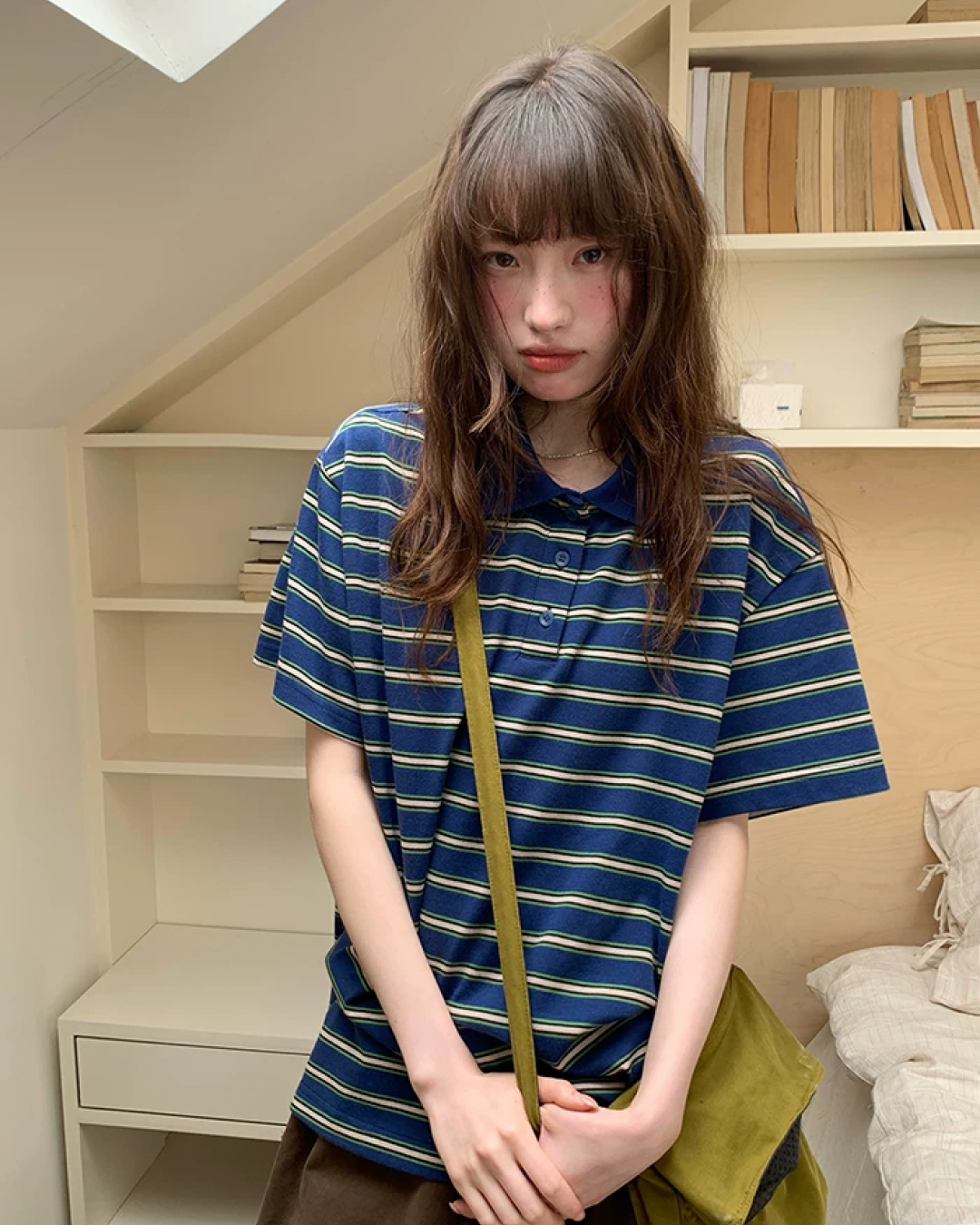 Thick Stripes Polo Shirt BU0224
