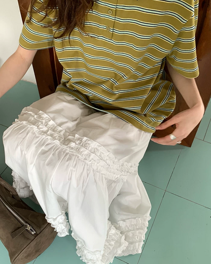 Thick Stripes Polo Shirt BU0224