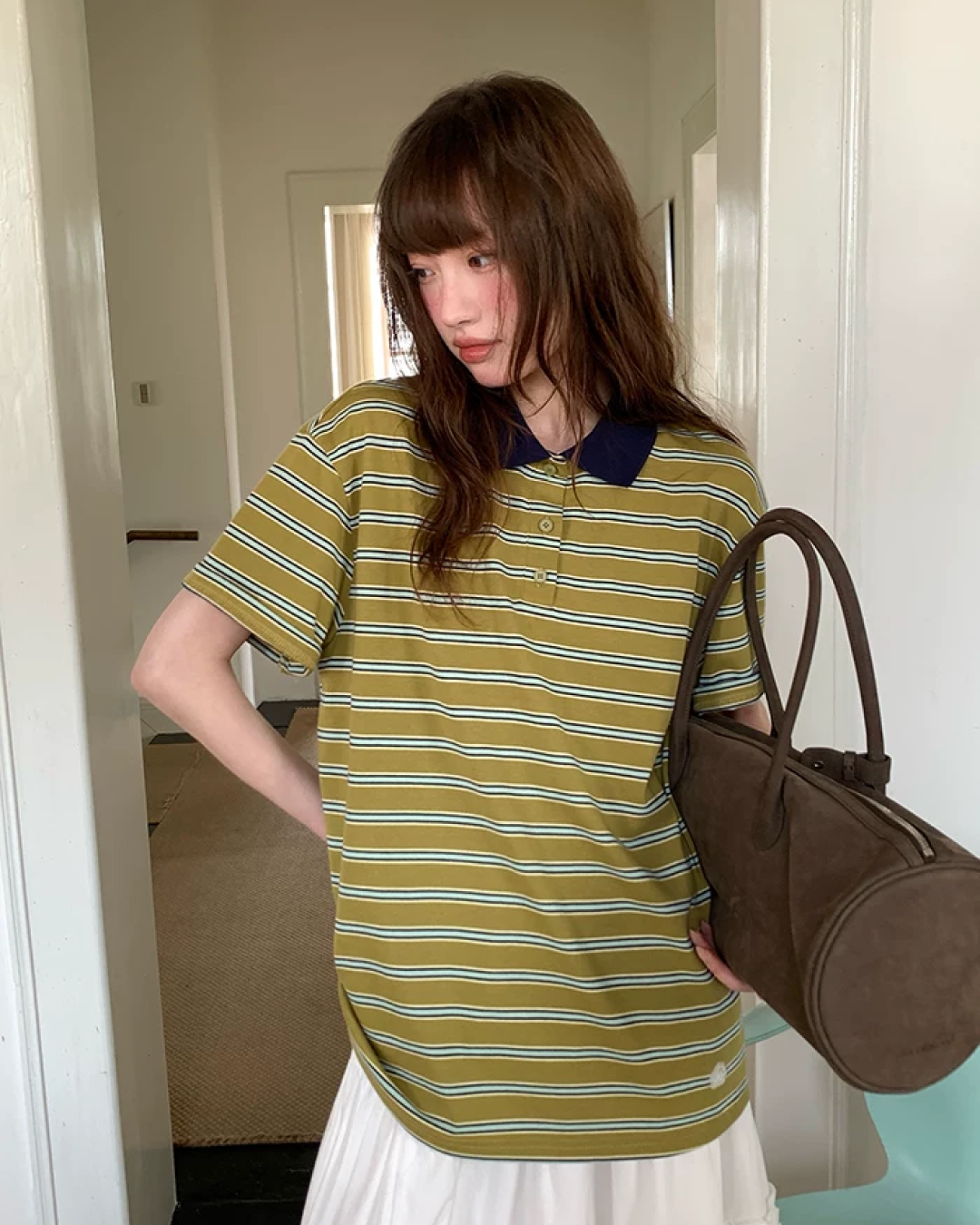 Thick Stripes Polo Shirt BU0224
