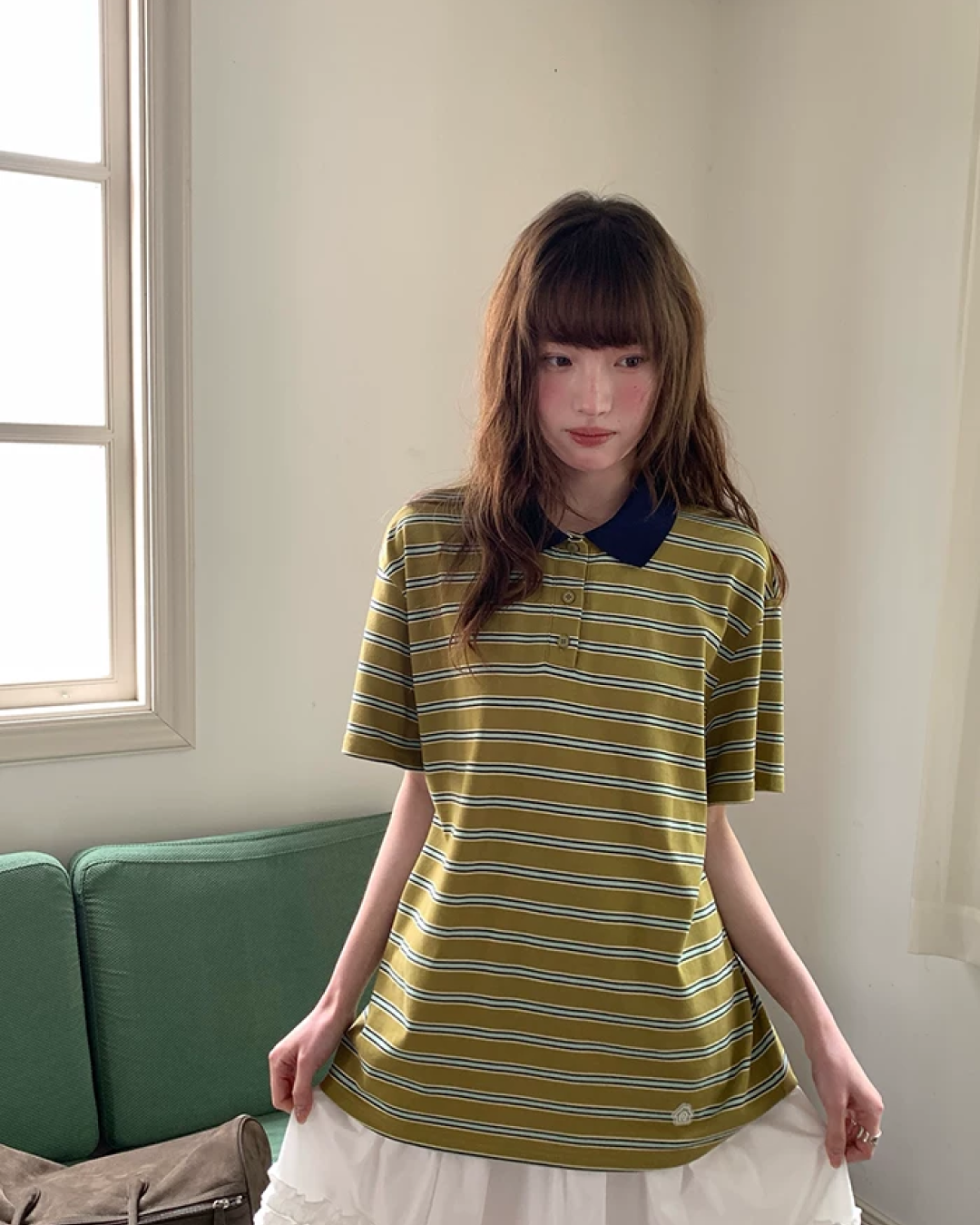 Thick Stripes Polo Shirt BU0224