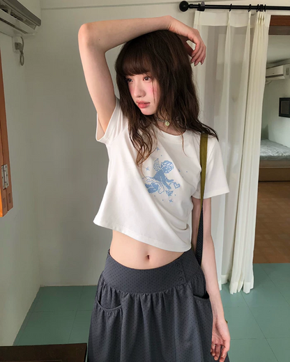 Angel Short T-Shirt BU0225