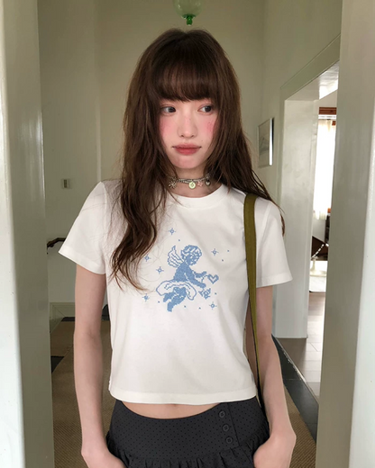 Angel Short T-Shirt BU0225