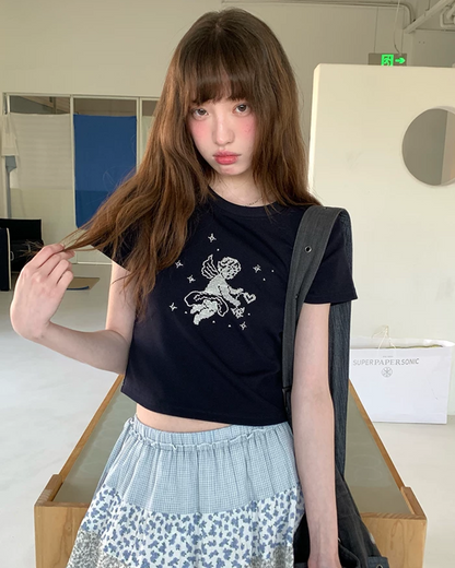 Angel Short T-Shirt BU0225