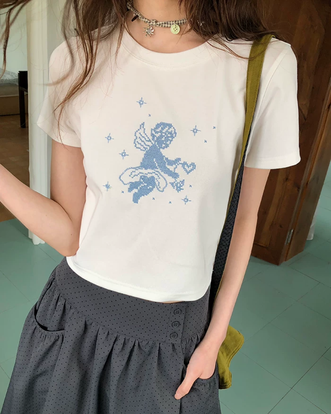 Angel Short T-Shirt BU0225