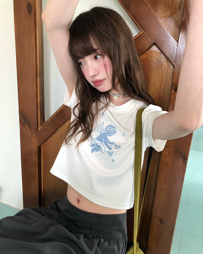 Angel Short T-Shirt BU0225
