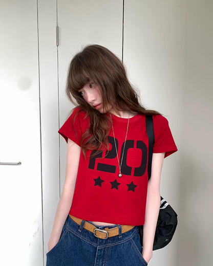 Star Number T-Shirt BU0227