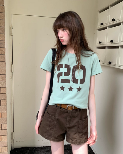 Star Number T-Shirt BU0227