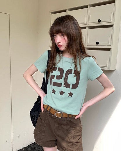 Star Number T-Shirt BU0227