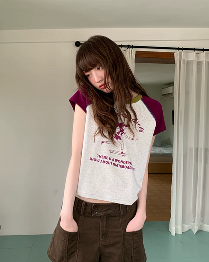 Short Raglan T-Shirt BU0229