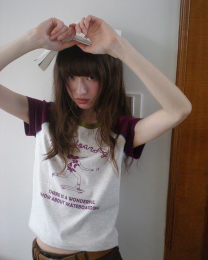Short Raglan T-Shirt BU0229