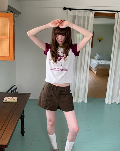 Short Raglan T-Shirt BU0229