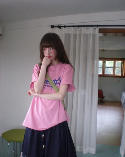 Color Loose T-Shirt BU0230