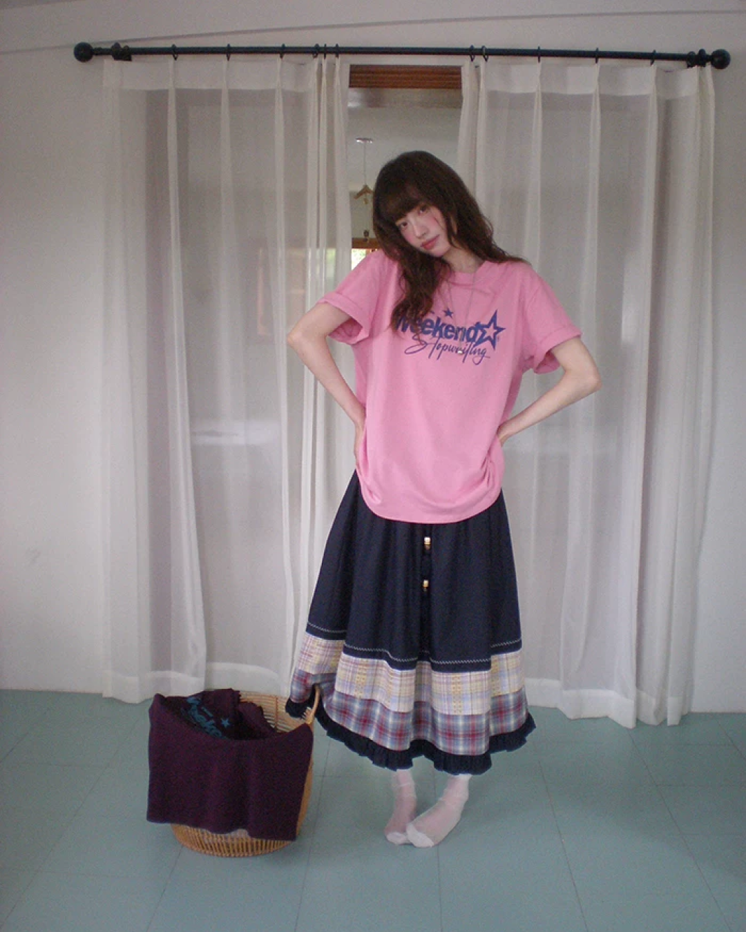 Color Loose T-Shirt BU0230