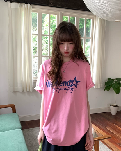 Color Loose T-Shirt BU0230
