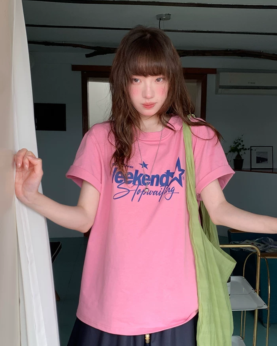 Color Loose T-Shirt BU0230