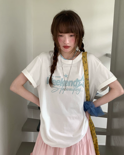 Color Loose T-Shirt BU0230